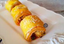 Tavuklu Rulo Börek