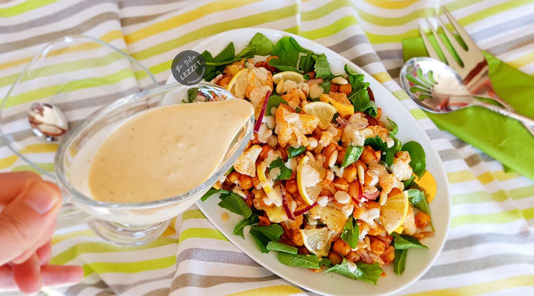 Karnabaharlı Nohut Salatası