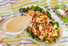 Karnabaharlı Nohut Salatası