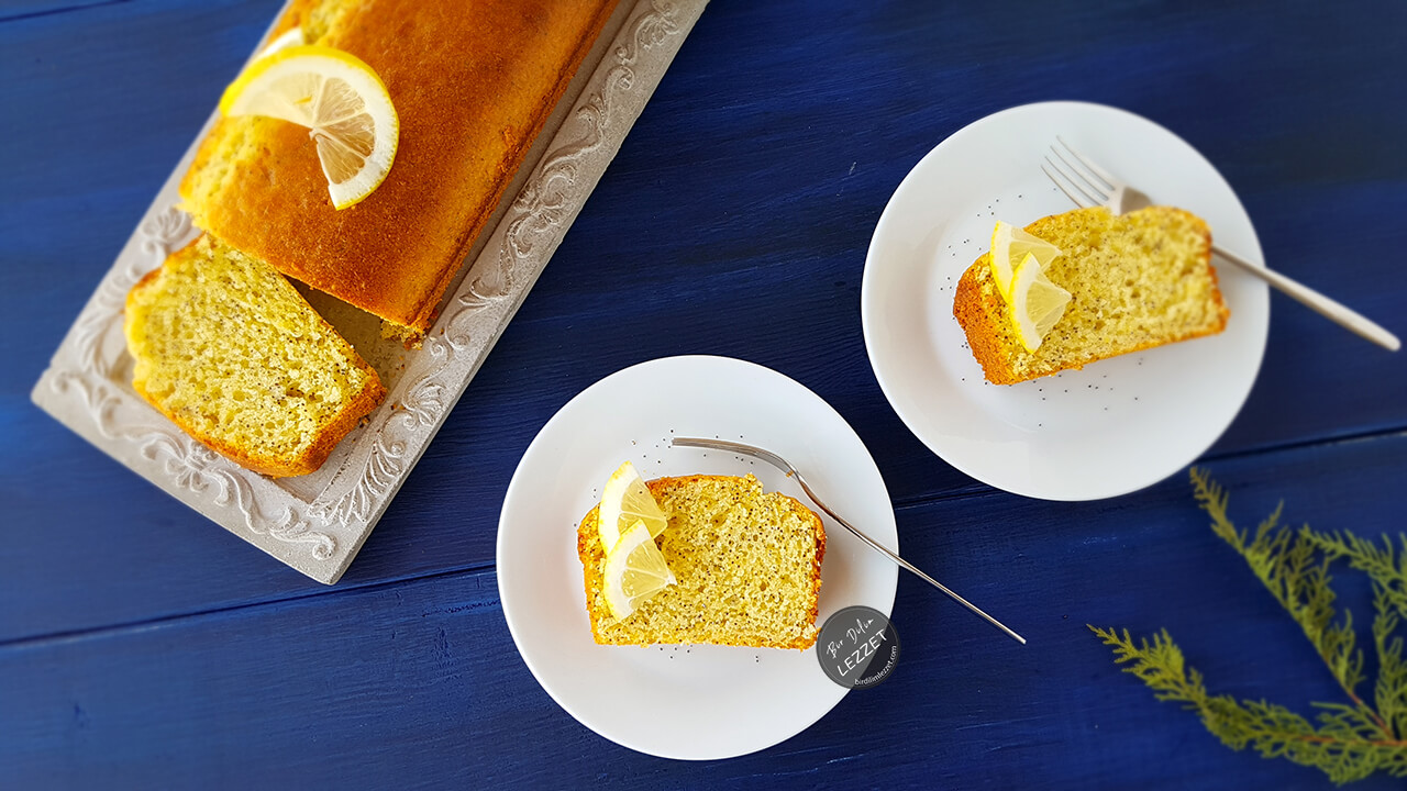Haşhaşlı Limonlu Kek