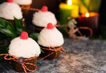 Hindistan Cevizli Çikolatalı Cupcake