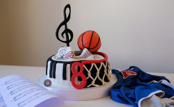 Piano Basketbol Doğum Günü Pastası