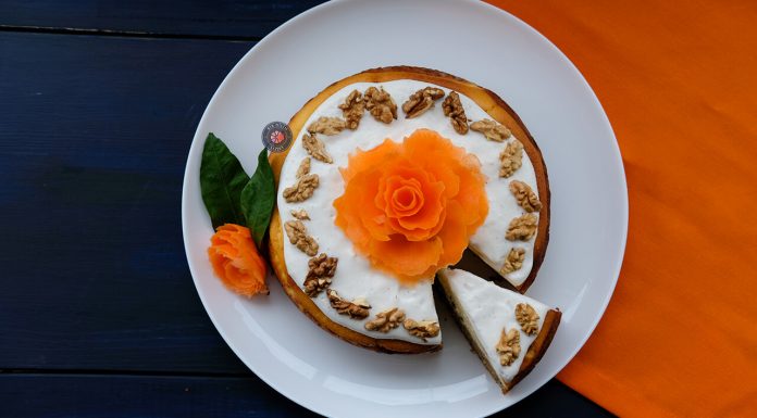 Havuçlu ve Cevizli Cheesecake